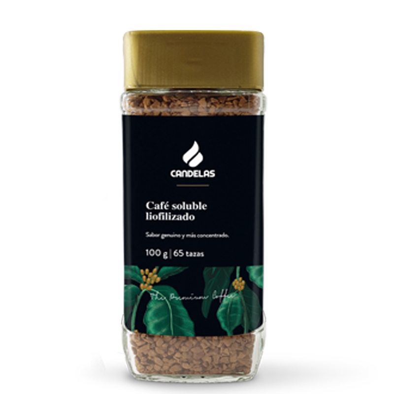 Imagen de CAFÉ CANDELAS SOLUBLE LIOFILIZADO NATURAL