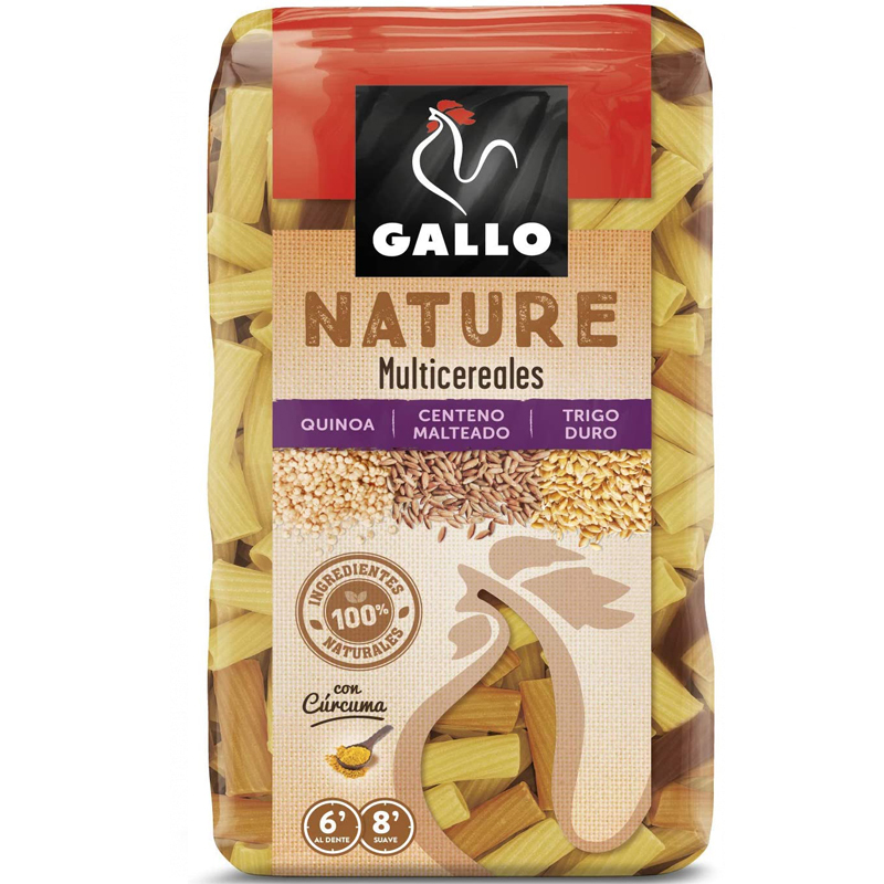 Imagen de PASTA GALLO NATURE MACARRONES