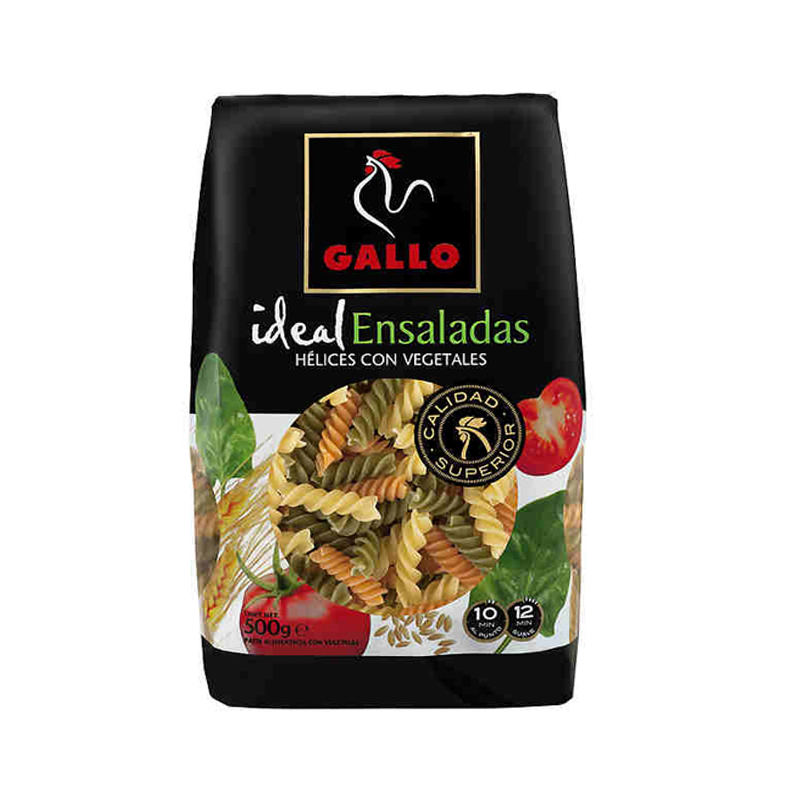 Imagen de PASTA GALLO HELICES CON VEGETALES