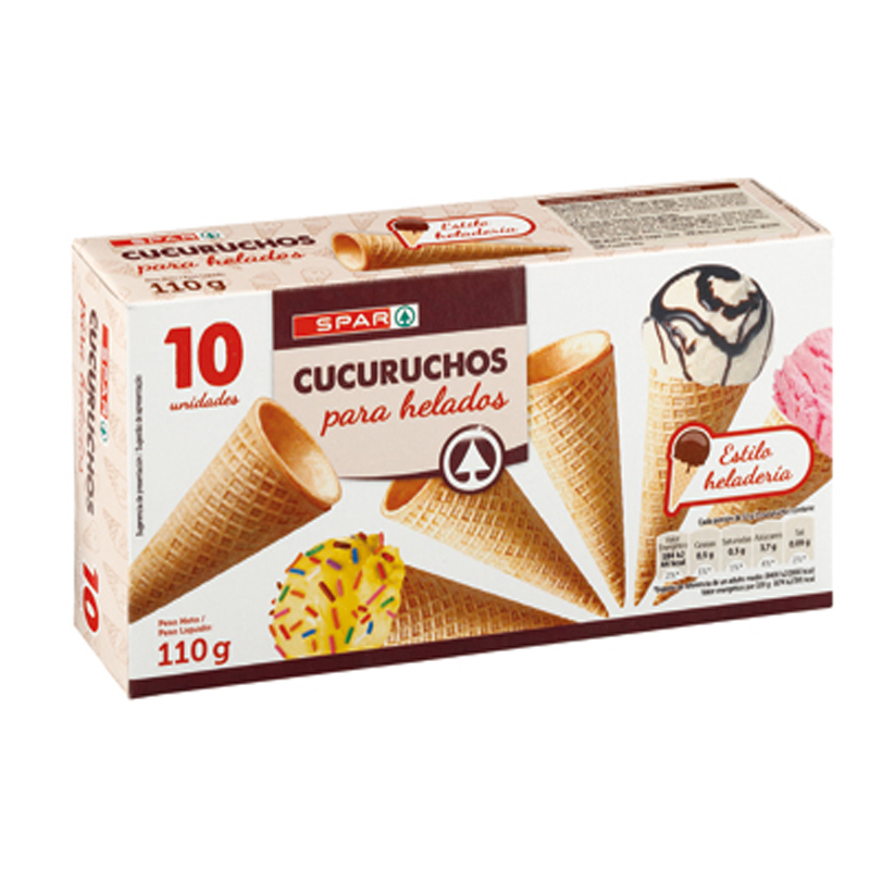 Imagen de CUCURUCHO HELADOS SPAR