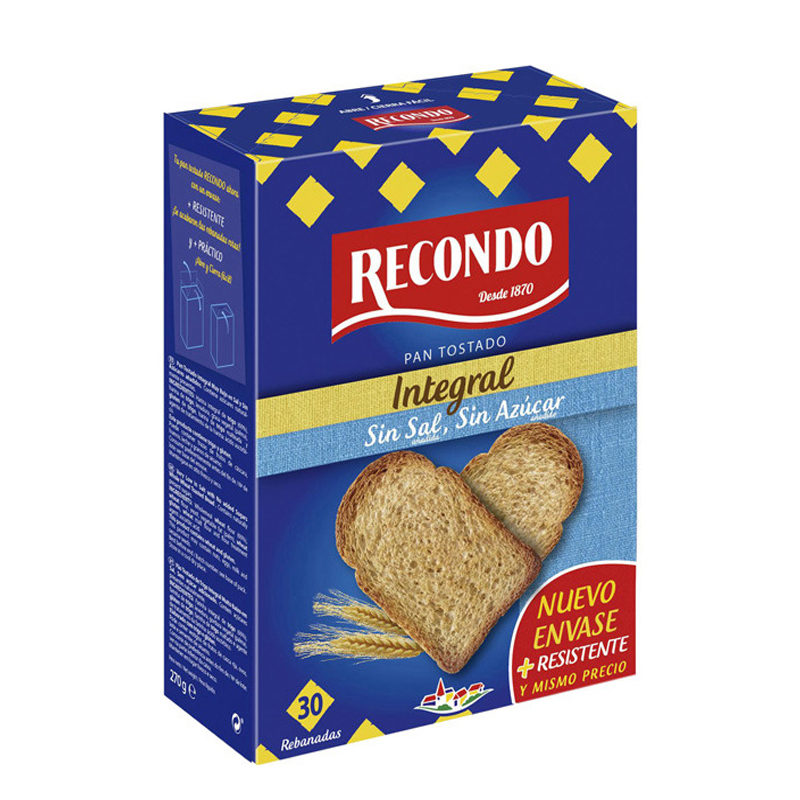 PAN INTEGRAL SIN SAL RECONDO Tuquetraes