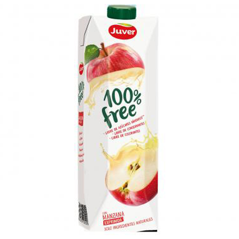 Imagen de JUVER 100% FREE MANZANA