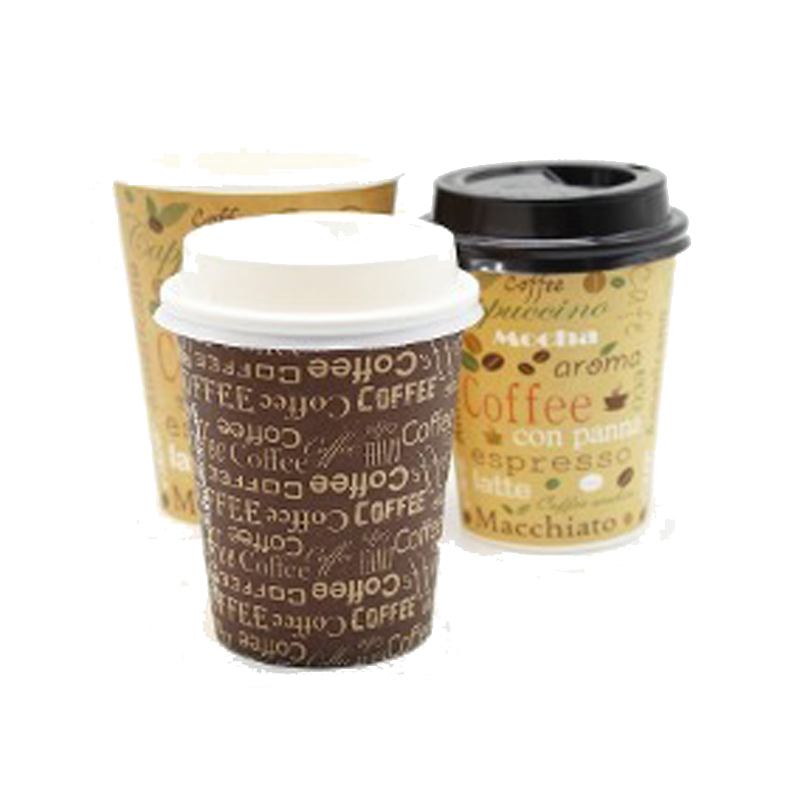 Imagen de VASO DE CAFÉ Y TAPA DE CARTON