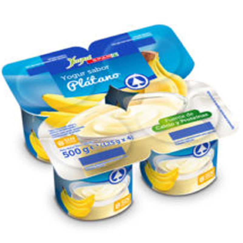 Imagen de YOGURT YUGUI SPAR PLATANO