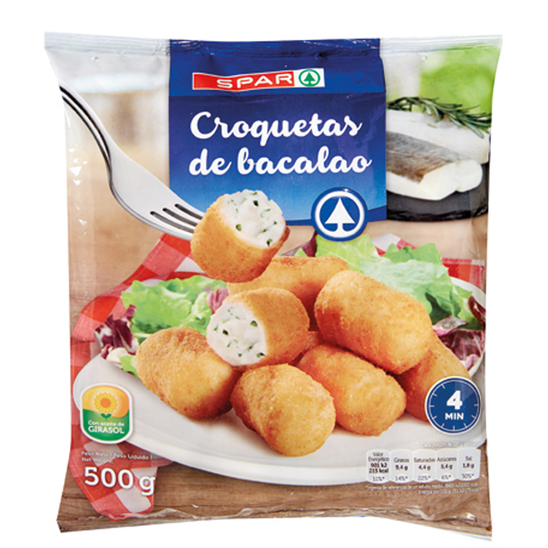 Imagen de CROQUETA BACALAO SPAR