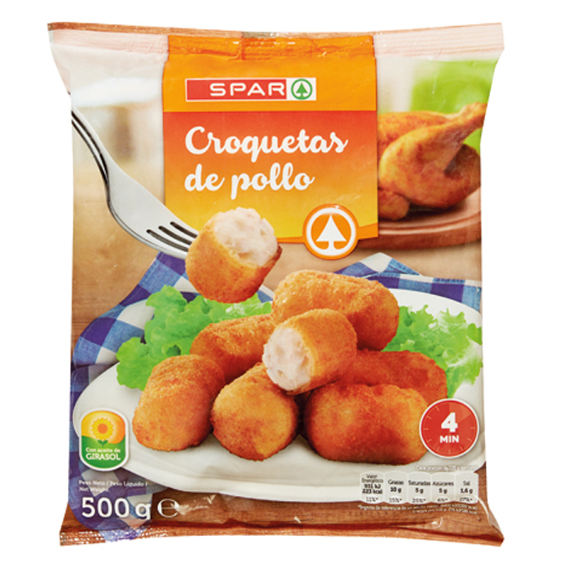 Imagen de CROQUETA POLLO ARTESANA SPAR