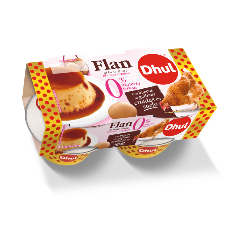 Imagen de FLAN DE HUEVO 0% M.G. DHUL