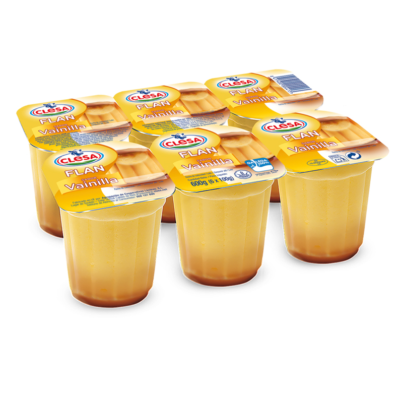 Imagen de FLAN DE VAINILLA CLESA