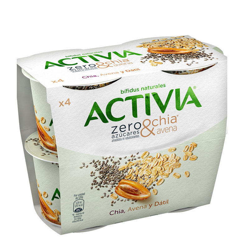 Imagen de ACTIVIA 0% CHIA Y AVENA