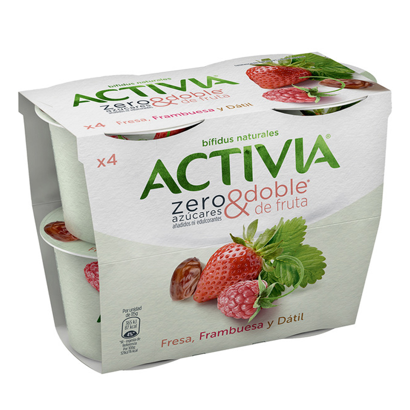 Imagen de ACTIVIA 0% FRAMBUESA Y DATILES