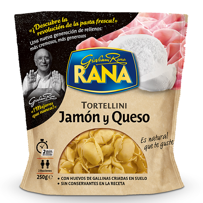 Imagen de PASTA RELLENA RANA TORTELLINI JAMON Y QUESO