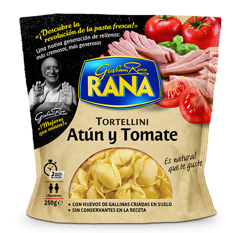 Imagen de PASTA RELLENA RANA TORTELLINI ATUN Y TOMATE