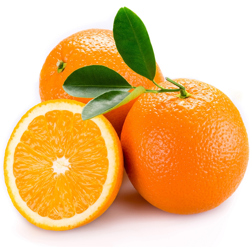 Imagen de NARANJA CON HOJA
