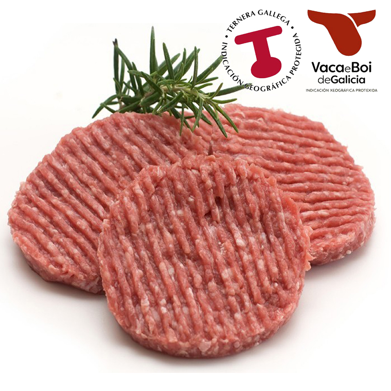 Imagen de HAMBURGUESA DE TERNERA GALLEGA
