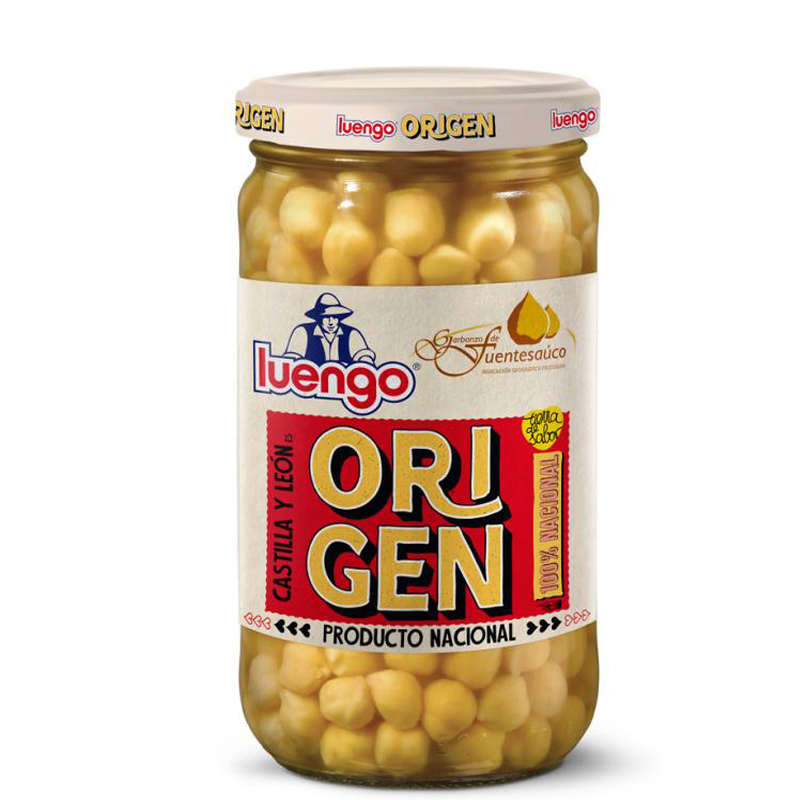 Imagen de GARBANZO COCIDO LUENGO ORIGEN