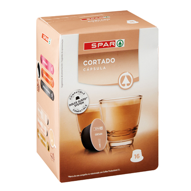 Imagen de CAFE ESPRESSO SPAR CORTADO