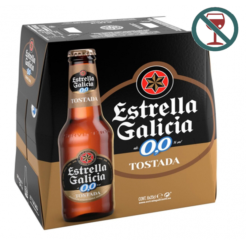 Imagen de ESTRELLA GALICIA 0% TOSTADA