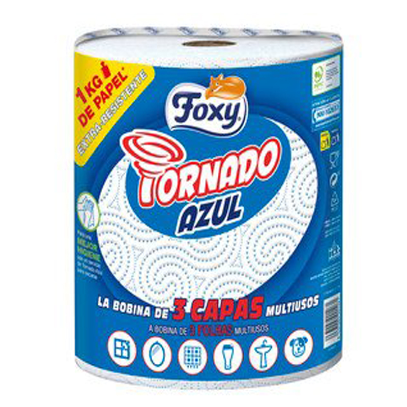 Imagen de ROLLO COCINA FOXY TORNADO AZUL