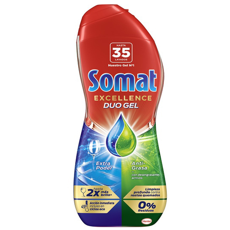 Imagen de LAVAVAJILLAS SOMAT GEL ANTIGRASA