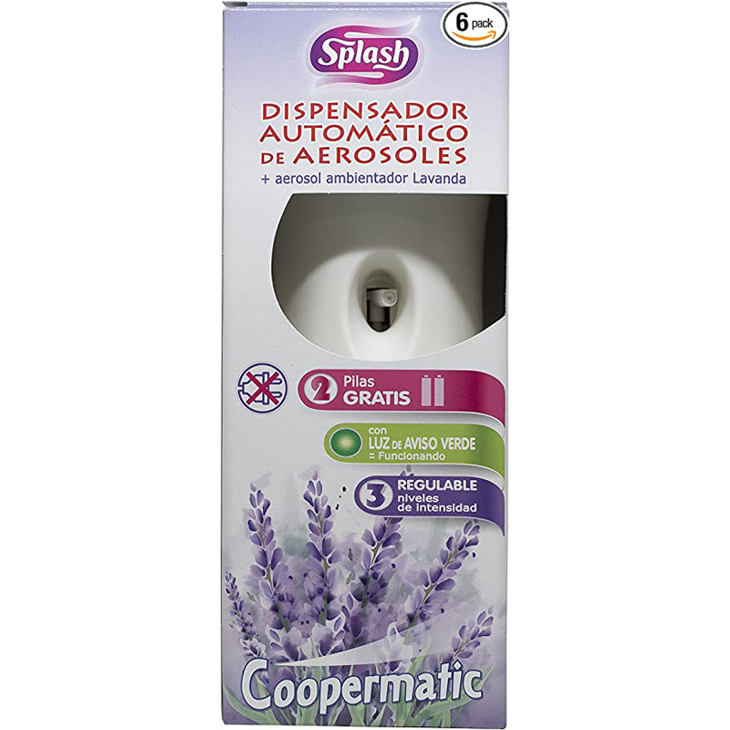 Imagen de AMBIENTADOR COOPERMATIC SPLASH LAVANDA