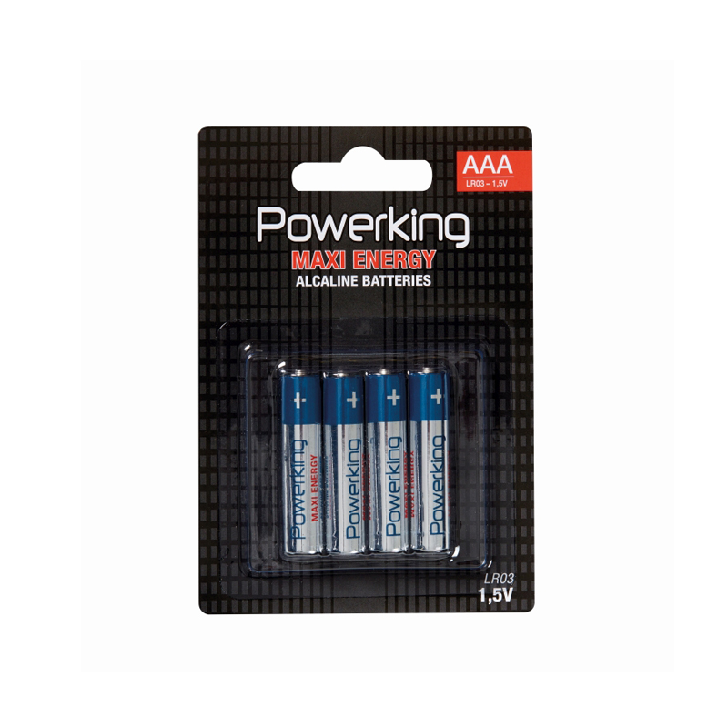 Imagen de PILAS ALCALINAS POWERKING LR03 BL