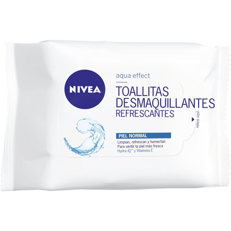 Imagen de TOALLITAS DESMAQUILLANTES NIVEA PIEL NORMAL