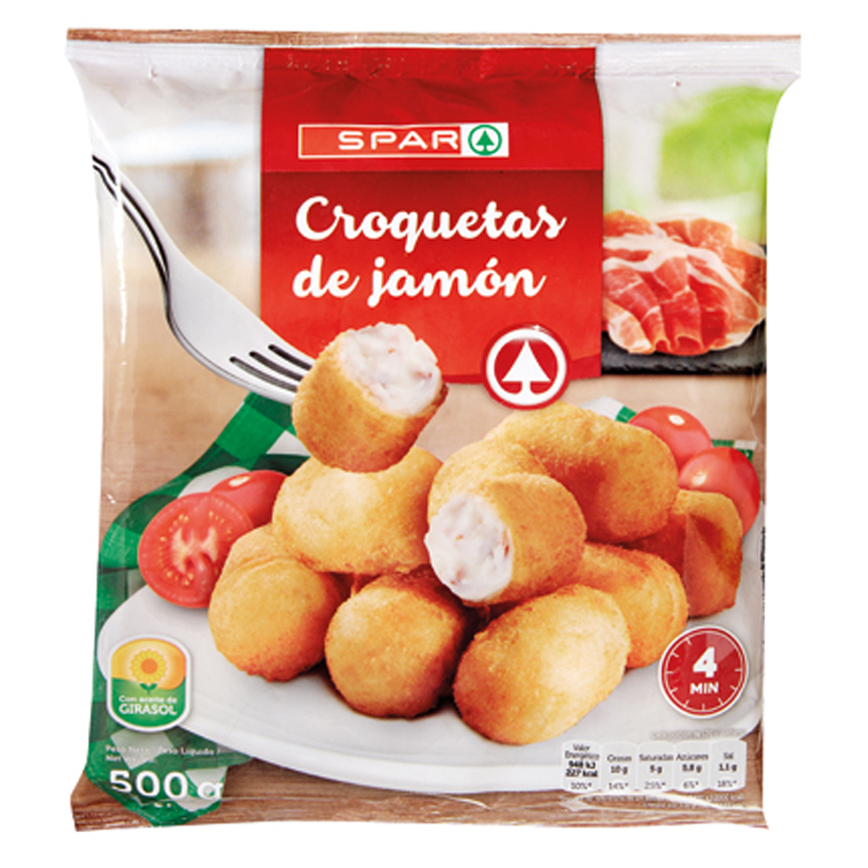 Imagen de CROQUETA JAMON SPAR